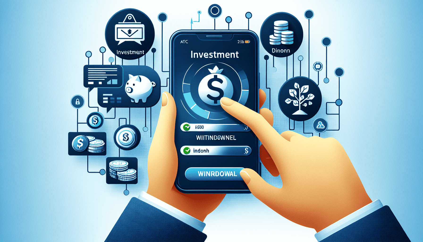 Investment and Withdrawal on Unibit App